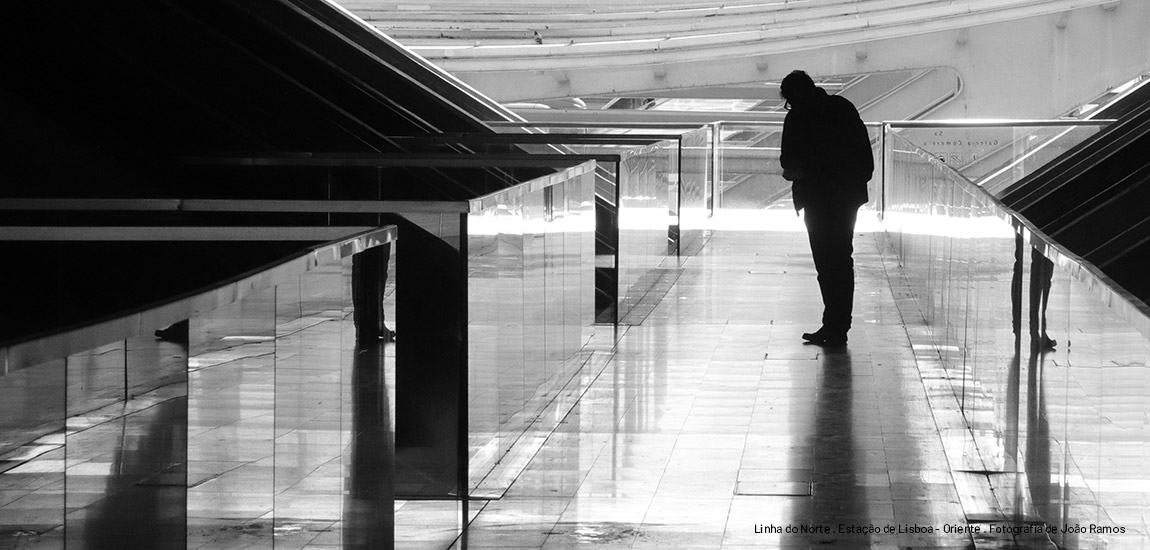 Linha do Norte. Estação Lisboa-Oriente. Fotografia de João Ramos