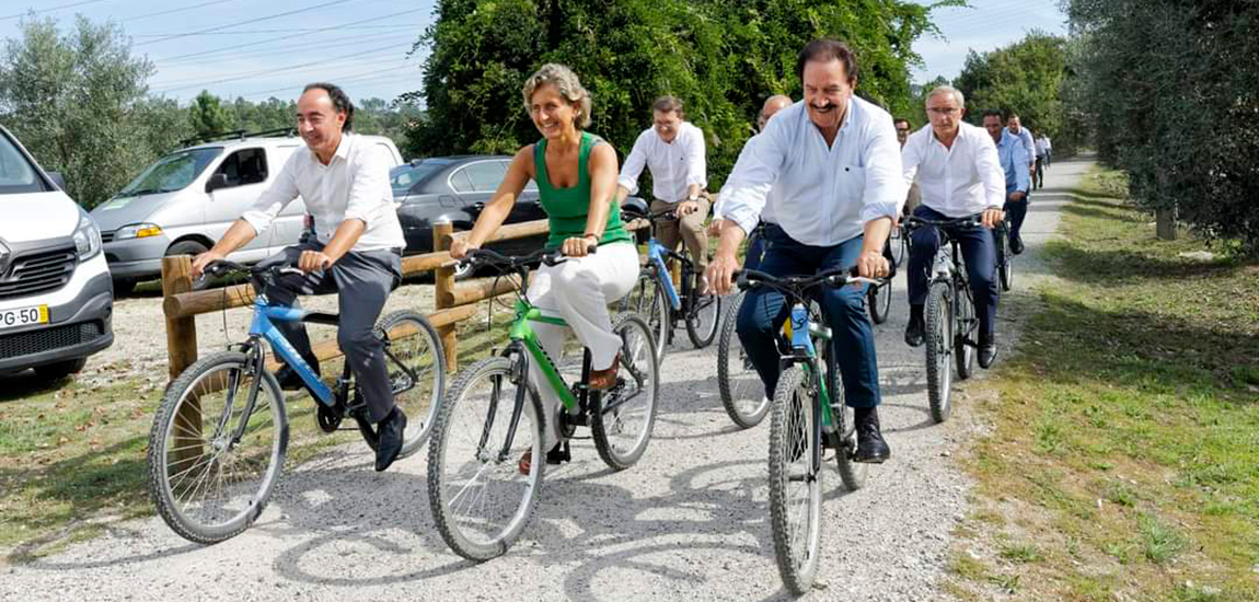 Inauguração do último troço da Ecopista do Vouga 