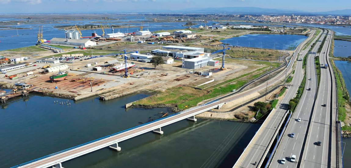 Porto de Aveiro - ligação rodoferroviário