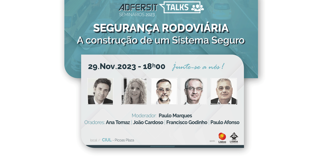  IP participa no seminário “Segurança Rodoviária” da ADFERSIT