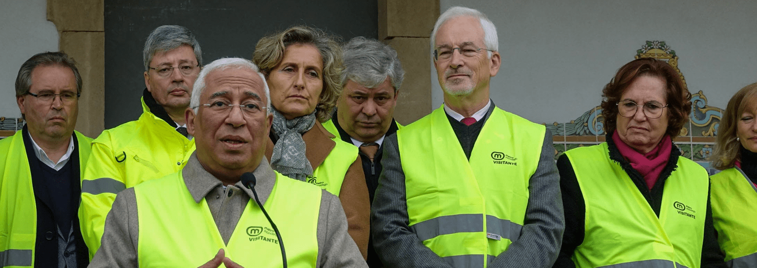 Visita às Obras do Sistema de Mobilidade do Mondego.