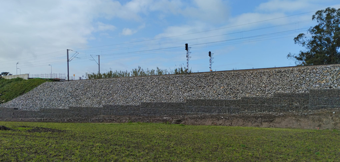 IP conclui obra de reforço e estabilização de talude na Linha do Norte: fotografia 2