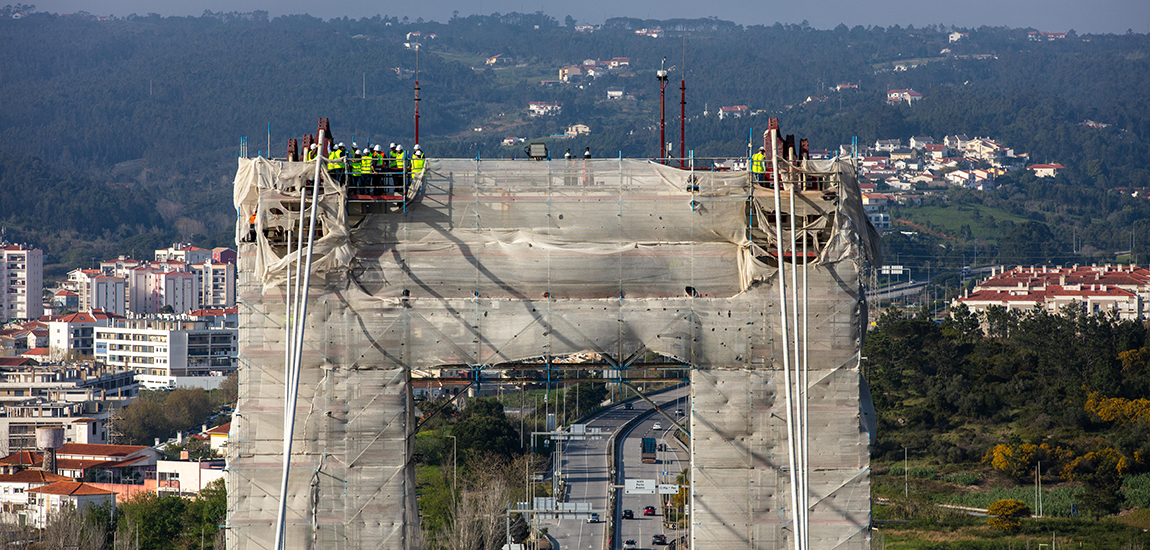 Ordem dos Engenheiros visita Ponte Edgar Cardoso: fotografia 1